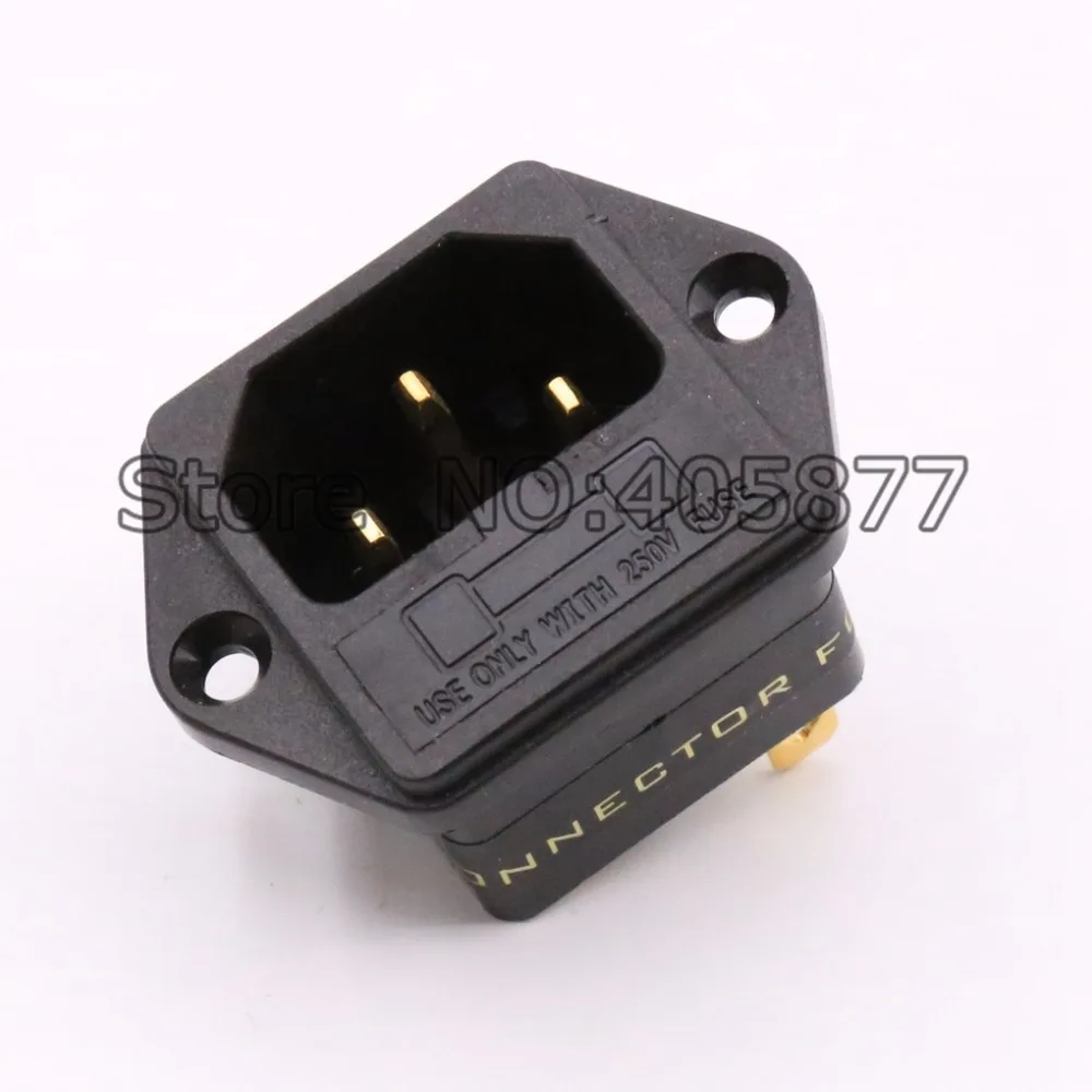 Вход IEC AC позолоченный вход 24 К с припоем|ac inlet|ac inlet socketinlet socket |