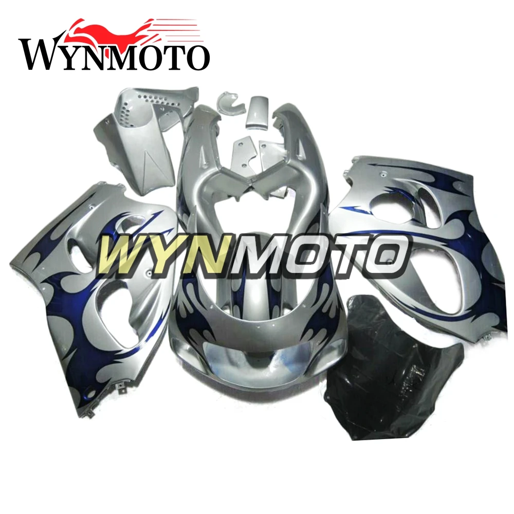 

Полный комплект обтекателей для GSXR600 750 1996-1999 96 97 98 99, полностью Обтекатели из АБС-пластика, серебристые черные обтекатели, кузов, Новинка