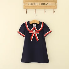 Детские праздничные платья для девочек; вечерние платья принцессы с короткими рукавами и бантом для девочек; ; Vestidos; детская одежда; розничная