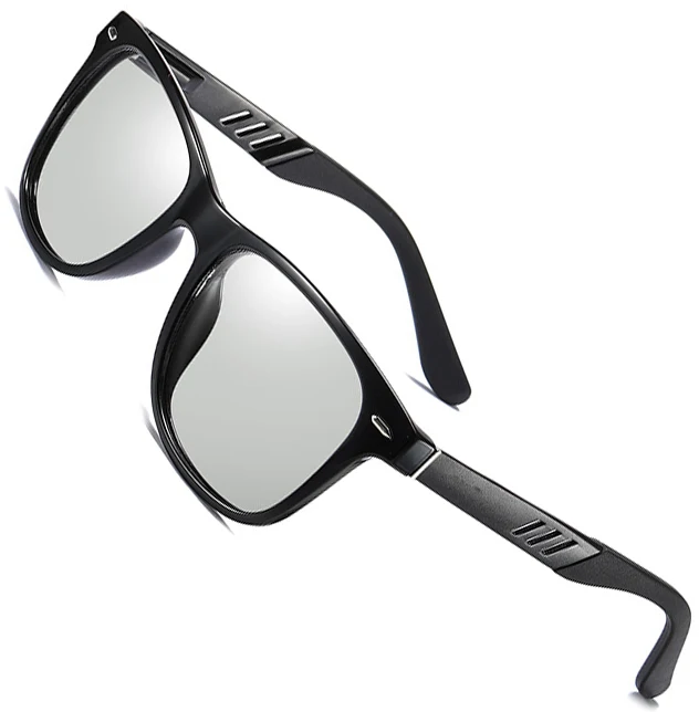 

2019 Retro Photochromic Polarized Sunglasses Men's Anti-UV Sunglasses Brand Designer Male Safety Driving Goggle UV400 Eyewear