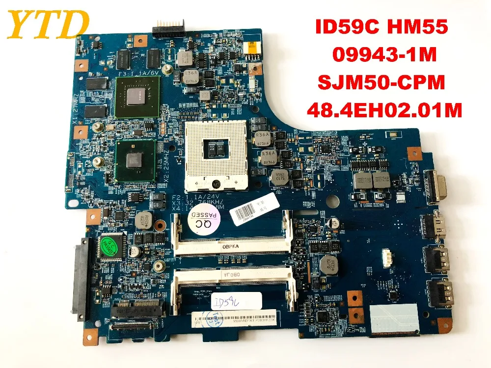 

Original for ACER ID59C laptop motherboard ID59C HM55 09943-1M SJM50-CPM 48.4EH02.01M tested good free shipping