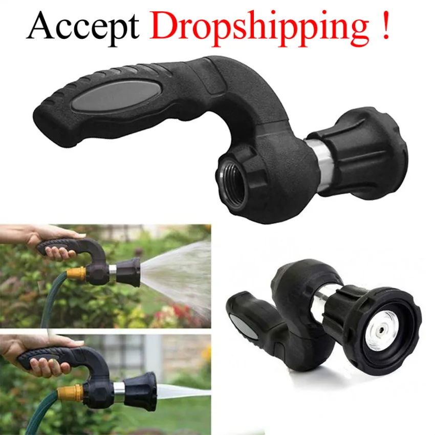 

Mighty Power Hose Blaster Fireman'S Nozzle Lawn Garden Super Powerful Home Original Car Washing by BulbHead Wash Water Your Lawn