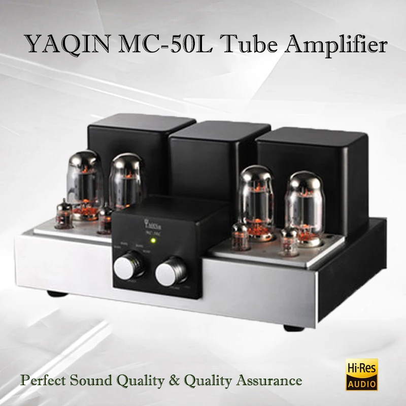 YAQIN MC-50L Professional ламповые усилители аудио AK88 12AU7 Hifi вакуумная трубка усилитель мощности домашняя трубка предусилитель стерео ламповый