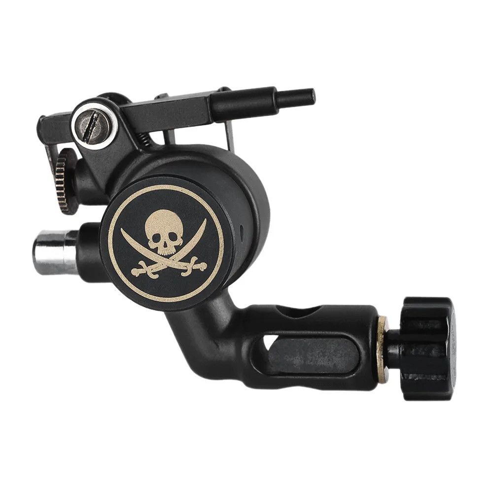 Skull Tattoo Machine Motor Small and Cute Rotary Tattoo Machine Liner Shader for Tattoo Supply - Цвет: Черный