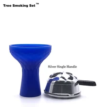 Tete Chisha курительная синяя чаша наргиле кальян трубка-кальян аксессуары Cachimba Sisha Tabacco Caloud Cazoleta TWAN0356