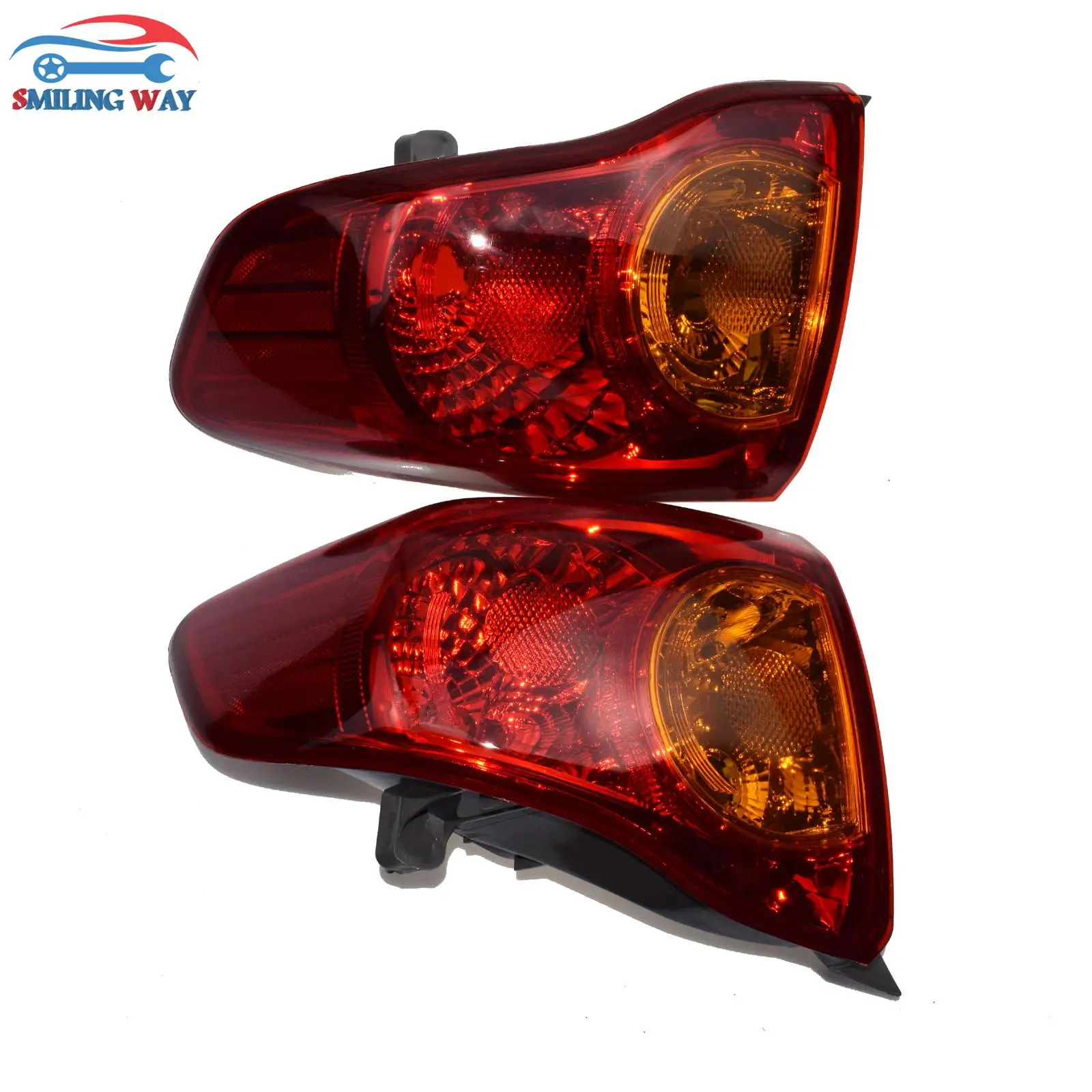 Smiling Way Taillight Brake Light Lamp Housing Cover Left Right Smiling Way Taillight Brake Light Lamp Housing Cover Left Right For Toyota Corolla 2009 2010 Oe 8156002460 8155002460