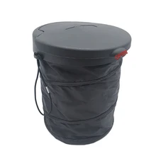 Портативный автомобильный мусорный ящик Авто Органайзер сумка для хранения может складной держатель мусорного ящика мусорный ящик для отходов автомобильные аксессуары