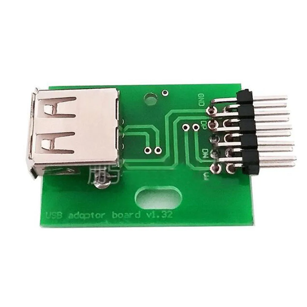 5pcs USB 2.0 female to DIP Inline Data cable test board Circuit Board Connector with pin header | Электроника