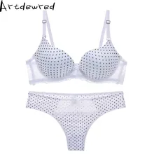 Высококачественный бренд, Новое поступление, кружевной бюстгальтер, набор нижнего белья в горошек, женские трусики, тонкие чашки, кружевное нижнее белье, бюстгальтеры, комплекты нижнего белья