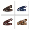 MaiKun-ceintures fines pour femmes | Ceinture unisexe en cuir véritable, ceinture féminine en métal avec boucle ardillon ► Photo 2/6