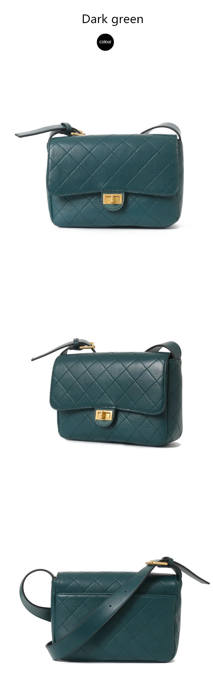 Luxury Handbag High Quality Real Letaher Shoulder Bag Designer Inspired Fashion Bags for women 2019 (9)
