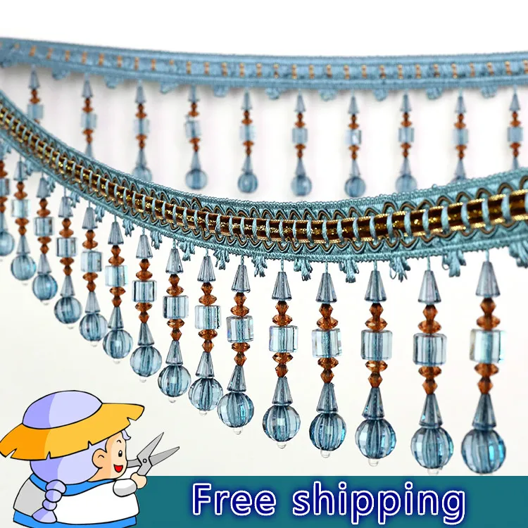 6 метров в партии ширина 11 см бахрома Фотофон для штор кружевная лента шитье