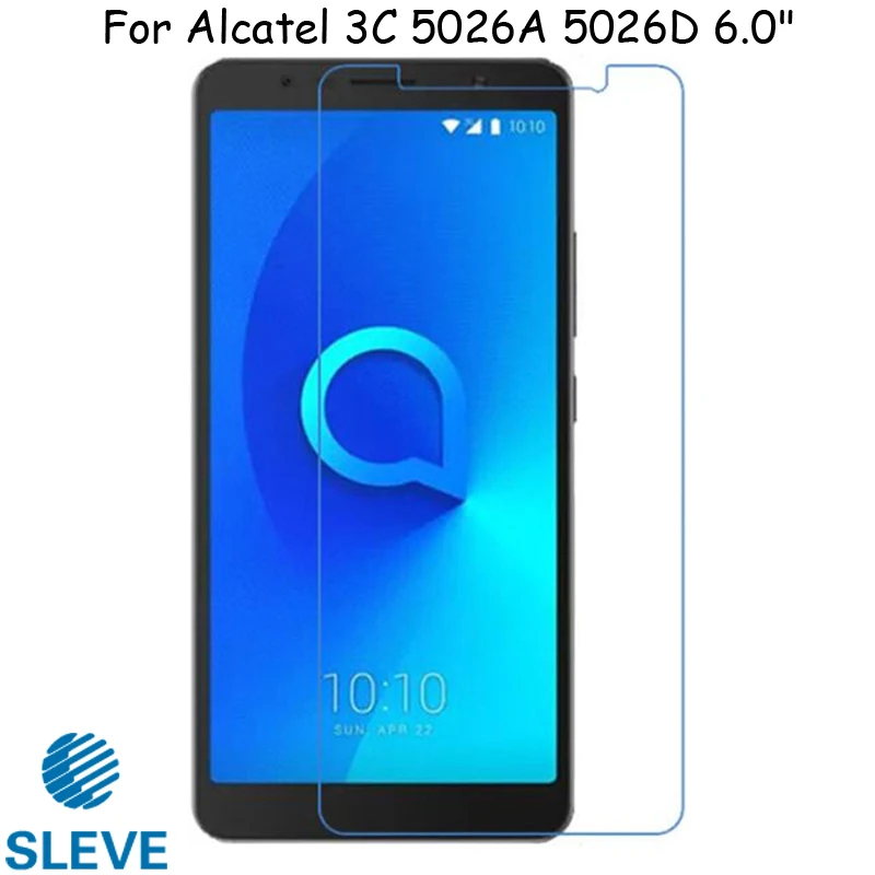 9H 2.5D Премиум Защитная пленка для экрана закаленное стекло Alcatel 3C 5026A 5026D 6 0 'для