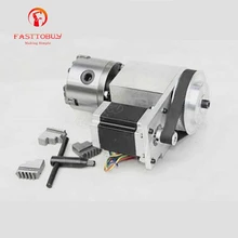 K11-80 3 кулачковый Электрический патрон с ЧПУ роторная ось 80 мм 4-я ось соотношение 6:1 для ЧПУ роторная ось 1 год гарантии