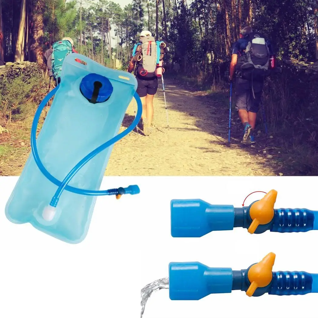 Bladder Portable Outdoor Hiking Foldable Water 2L Bag Drinking Bagin
