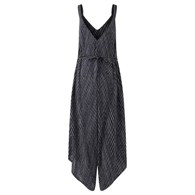 VONDA-Maternity-Clothings-2019-Rompers-Womens-Jumpsuits-Pregnancy-Casual-Loose-Solid-Trousers-Oversized-Striped-Pregnant-Bottoms