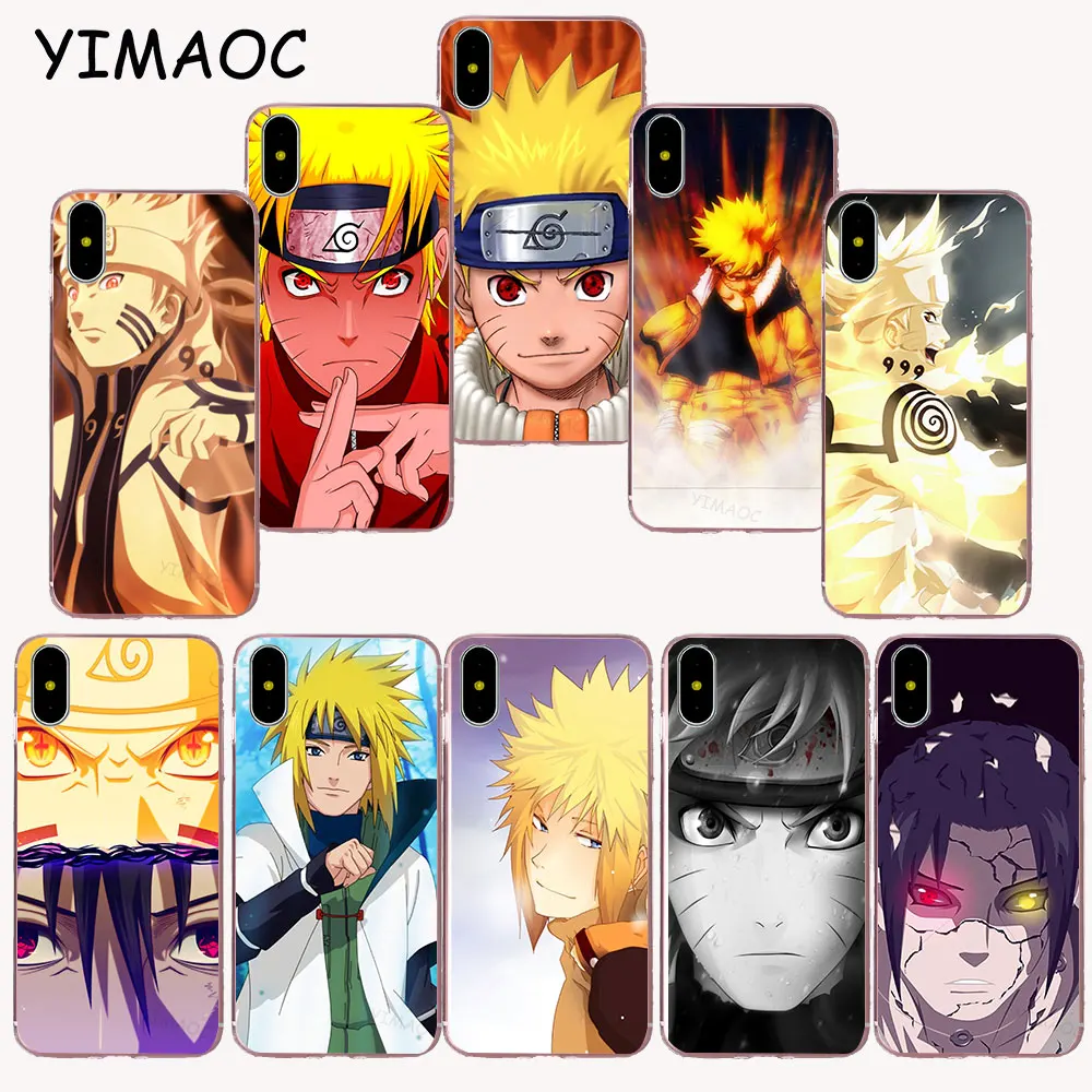 

YIMAOC 54z Anime Naruto Soft TPU Silicone Case for iPhone X r s Xr Xs Max 8 7 6S 6 Plus 5 5s SE