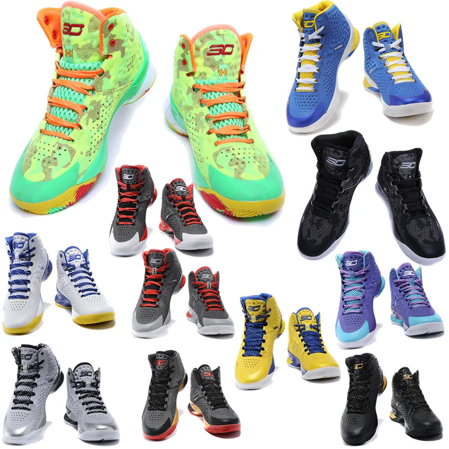 2015 New Best quality Christmas Stephen Curry 1 One Basketball Shoes