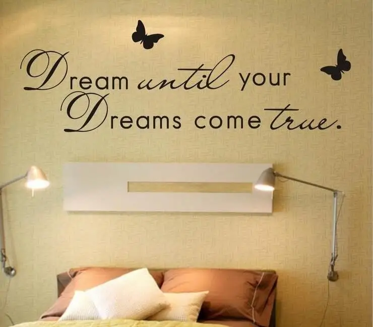 Aliexpress Buy DIY Letter Dreams Poem Wall Sticker Living Aliexpress Buy DIY Letter Dreams Poem Wall Sticker Living