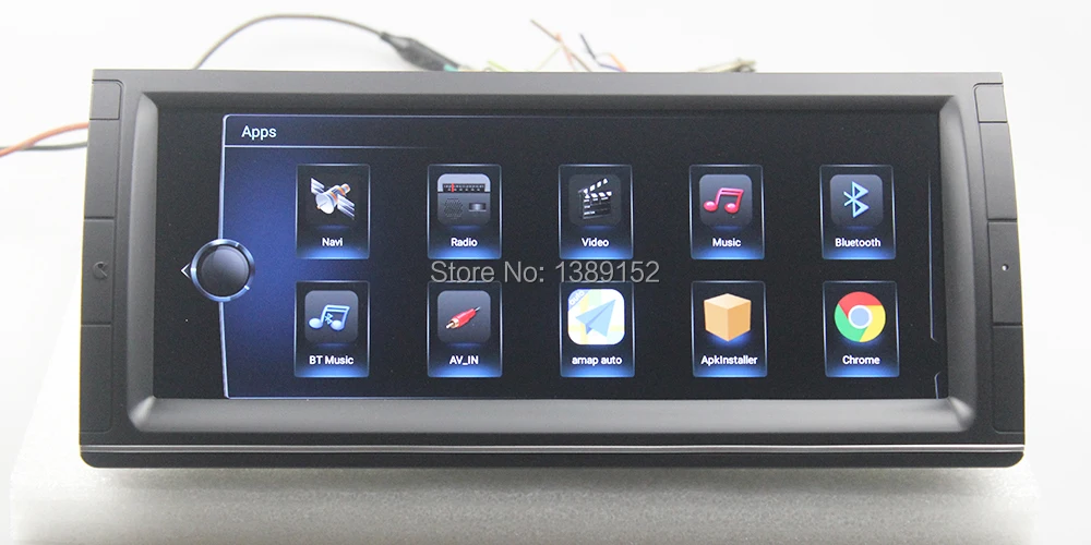 10.25inch Android Car Multimedia GPS Navigation for BMW 5-E39-E38 X5-E53 10