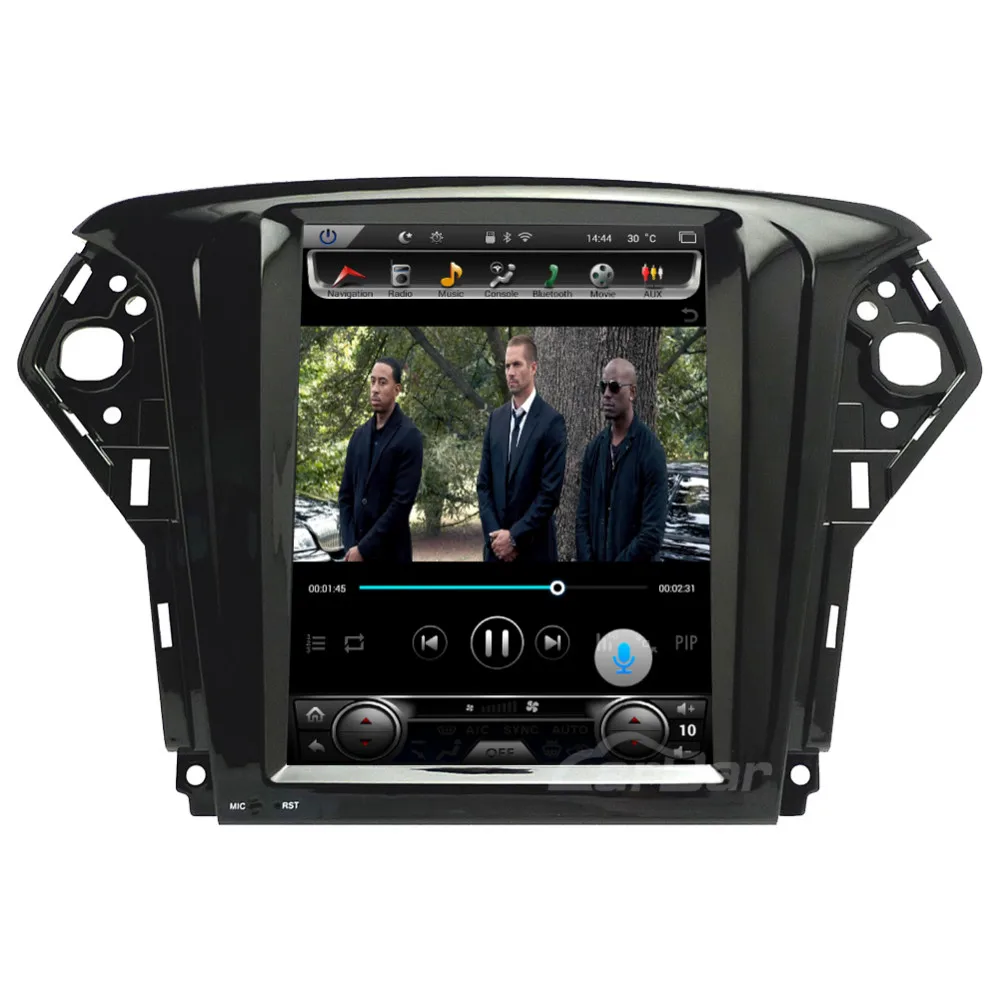 Discount 10.4" Vertical Screen 1024*768 Android Car DVD GPS Navigation Radio Player for Ford Mondeo 2009 2010 2011  RAM 2GB Quad Core 6