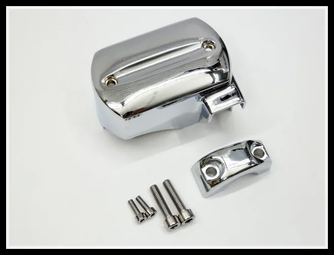 Хром главный цилиндр Крышка для 1998 2013 Yamaha V Star XVS 650 950 1100 1300|cylinder cover|master cylindercylinder