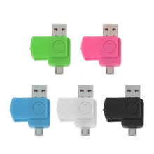 USB 2,0 Micro USB TF/MicroSD Card Reader OTG адаптер для Android телефон Tablet PC