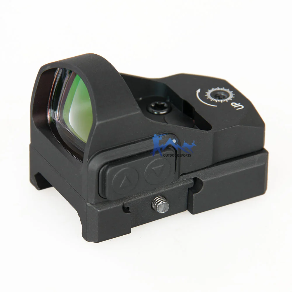 PPT Tactical 3 MOA Red dot sight 1X Увеличение Мини Red Dot прицел подходит на 20 мм рельс страйкбол для охотничьей оптики OS2-0117