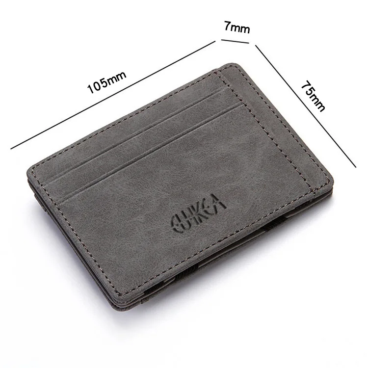 ETya, модный мужской тонкий кошелек, мужской, маленький, на молнии, для монет, ID, бизнес, держатель для кредитных карт, кошельки, кошельки, сумка, чехол