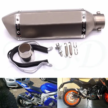 

Universal 36 51mm motorcycle modified Akrapovic exhaust pipe muffler For Honda CBR250R CBR300R CBR250 CBR1100XX CBF1000