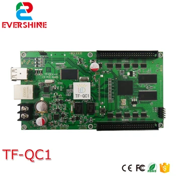 

100% original Longgreat Asynchronous Control Card TF-QC1 Full Color RGB Control Card + HUB75 with U Disk and Ethernet ports