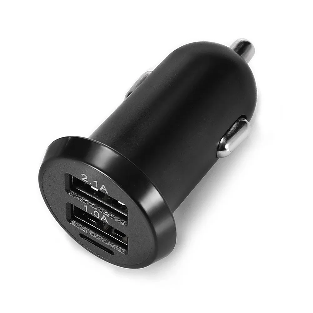12V ~ 24V DC автомобильный Грузовик Авто двойной 2 Порт USB мини зарядное устройство
