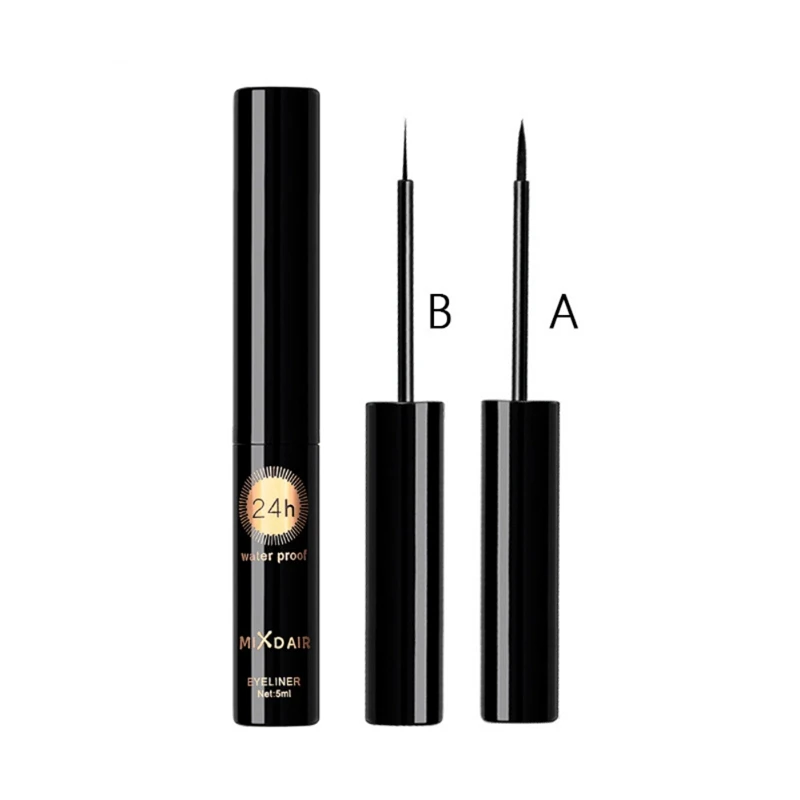 1PC Natural 5ml Quick Dry Eyeliner Liquid Long-Lasting Waterproof Smudge-Proof