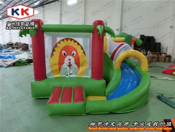 

Inflatable bouncer for kids high quality inflatable toy trampoline with slide