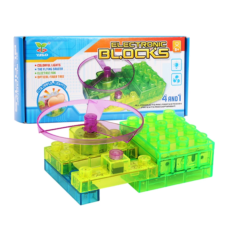 

Cheap Blocks, Electronic constructor building block designer kits for kids,discover electronic science project circuit education
