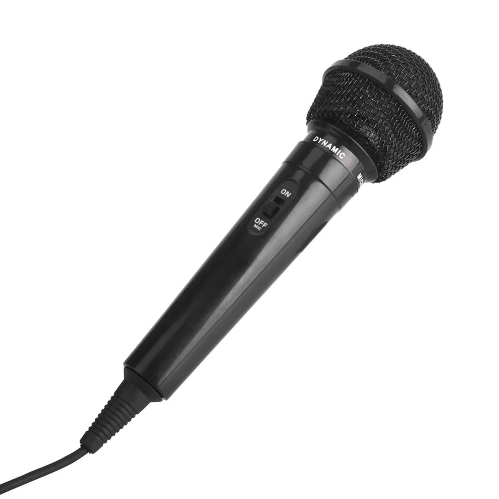 3.5mm Stage Wired Microphone Karaoke Handheld Megaphone Universal