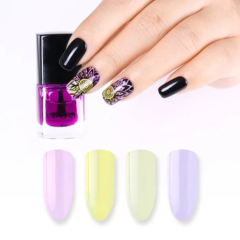 

BORN PRETTY Heaven Series Tint Top Coat Colorful Palette Nail Art Polish Varnish varnish for Stamping Nail 6ml