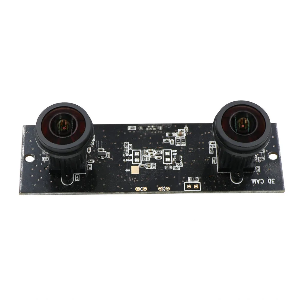 

180degree 960P UVC Dual Lens Stereo Webcam Plug Play Driverless OTG Fisheye Wide View Angle Synchronization 3D USB Camera Module