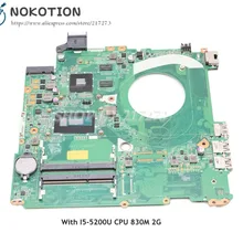 NOKOTION 782938-001 782938-501 Материнская плата для ноутбука hp Pavilion 15-P 15-P027TX основная плата DAY11AMB6E0 I5-5200U cpu 830M 2G