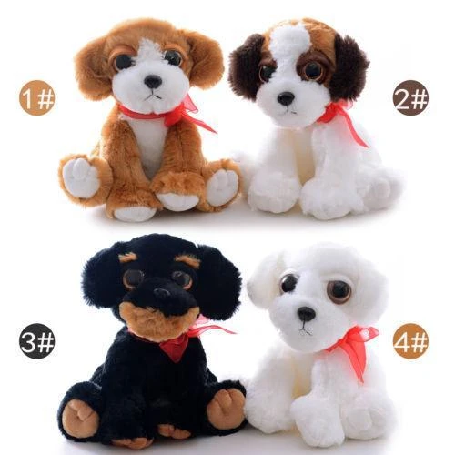 stuffed havanese dog