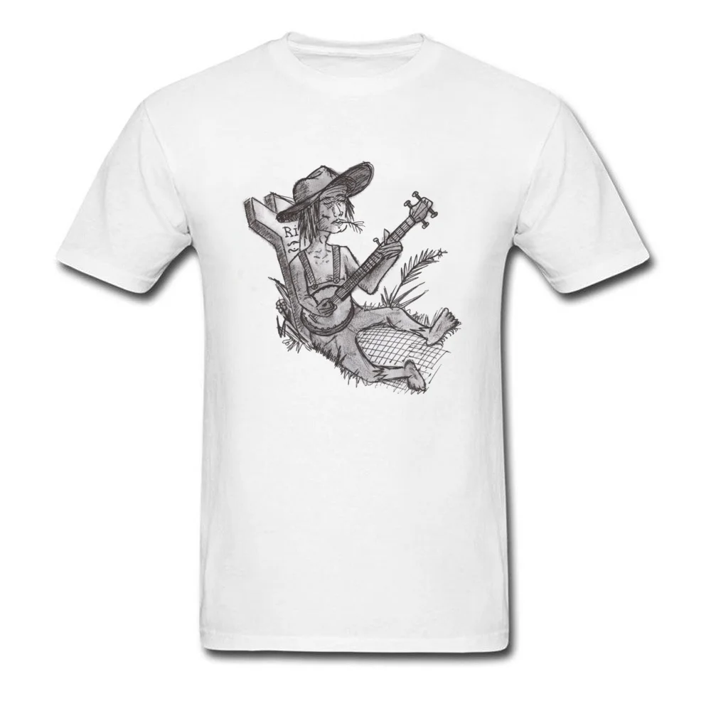 Tops Shirts Banjo Boy Autumn 2018 Fashion Print Short Sleeve Pure Cotton Crew Neck Male T Shirts Print Tops T Shirt Banjo Boy white