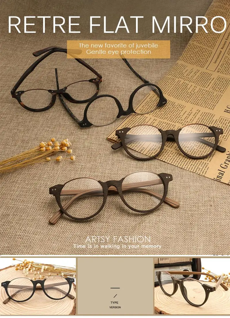 HDCRAFTER деревянные металлические оправы для женщин винтажные прозрачные очки деревянные мужские компьютерные очки для чтения оправы для очков мужские очки