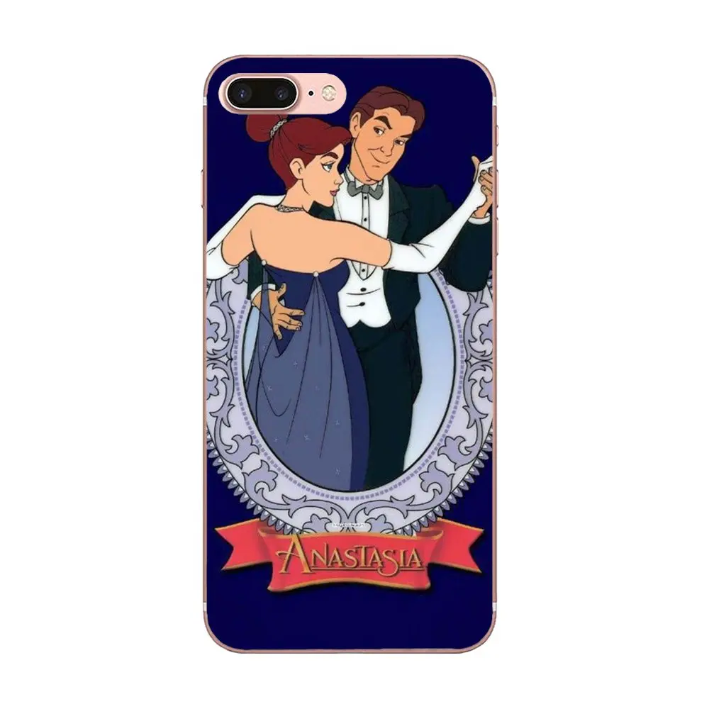 Чехол из ТПУ для Apple iPhone 4 4s 5 5C 5S SE 6 S 7 8 Plus X XS Max XR с героями мультфильмов Anastasia Princess и