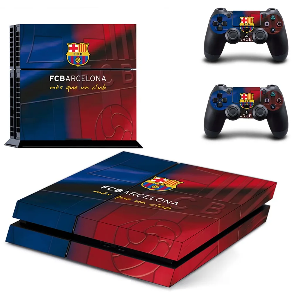 Galatasaray 1905 футбольная команда наклейка для PS4 Наклейка Виниловая наклейка для sony Playstation 4 консоли и 2 контроллера наклейка для PS4 стикер