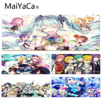 

MaiYaCa 2018 New VOCALOID Large Lockedge Mouse pad PC Computer mat Rubber Cloth Lock Edge Gamer Mousepad Mat