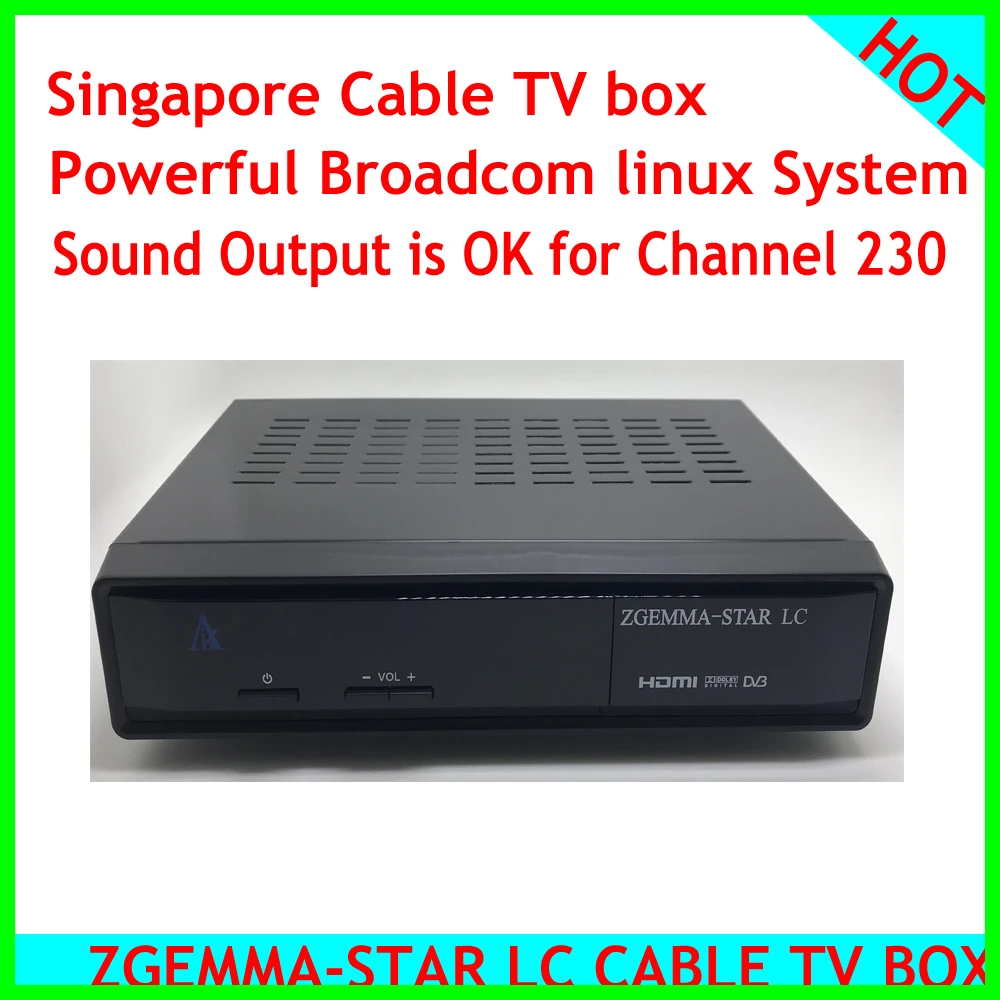 Buy the Newest Zgemma Star LC Singapore starhub box