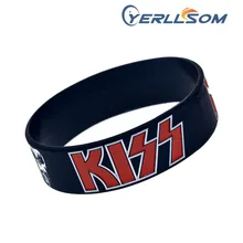 250 шт/партия персонализированные 3/4 дюймов силиконовые браслеты для мужчин и женщин YD061417