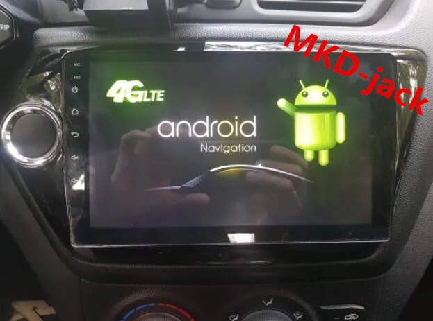 Top Quad Core 9 inch Android 7.1  Car GPS Navigation for Kia RIO K2 2010 2011 2012 2013 2014 2015 Radio Cassette Player WIFI 4G DVR 6