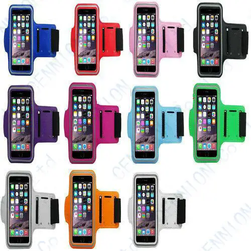 

2017 Sport Gym Running Arm Bags Protector Belt Soft Case Running Bag For iPhone X 8 7 6s plus Sam s8 plus s7 edge NOTE 8 100pcs