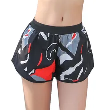 Беговые быстросохнущие эластичные шорты новые Брендовые спортивные летние шорты для занятий йогой женские сексуальные шорты для фитнеса